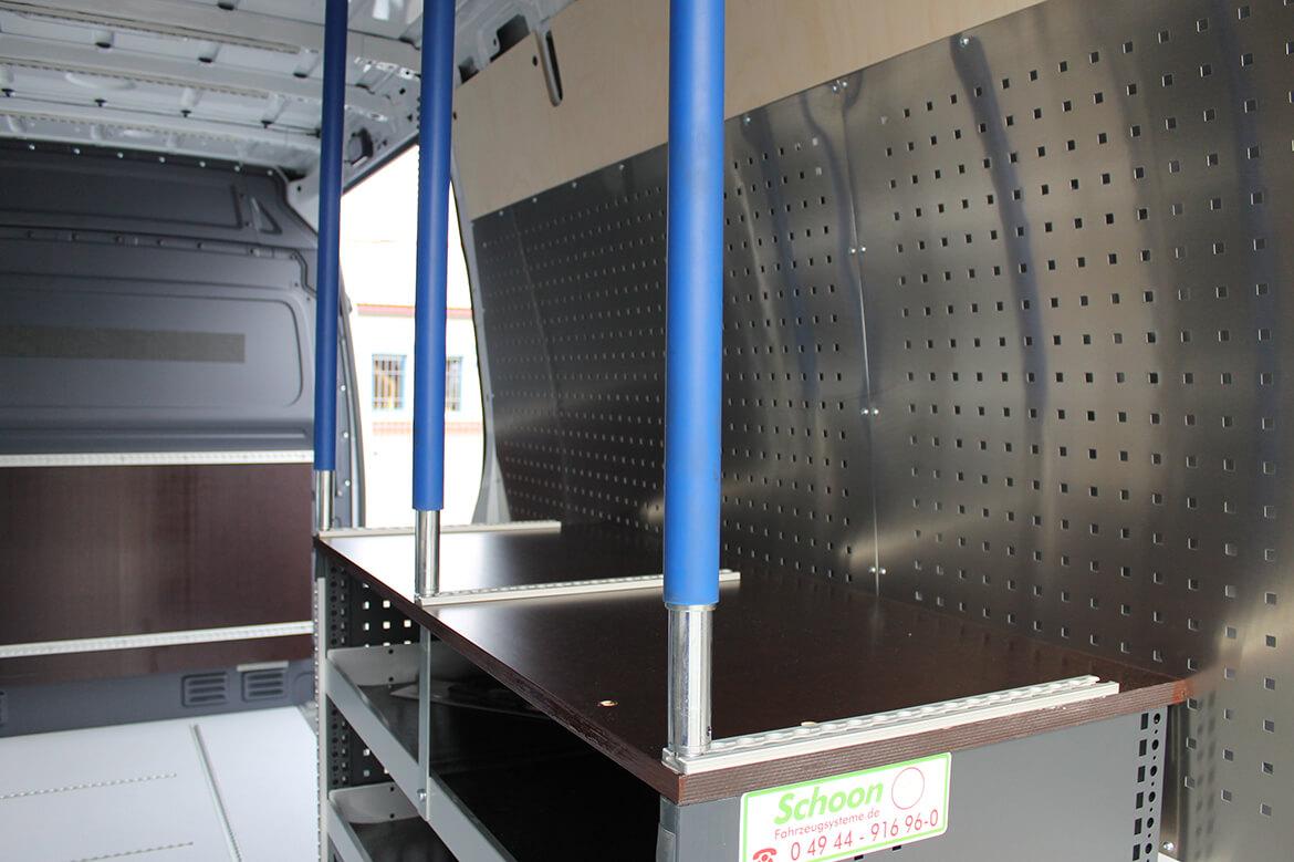 Schoon Fahrzeugeinrichtung, Sperrstanden, Zurrschienen, Prallschutz (20) Schoon Fahrzeugeinrichtung, Sperrstanden, Zurrschienen, Prallschutz (20)