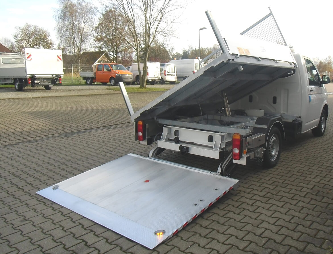 Schoon Kipper mit Aluminium Ladebordwand Schoon Kipper Mit Aluminium Ladebordwand