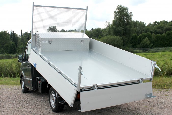 Crafter mit Schoon Kipper VWN Halle 12