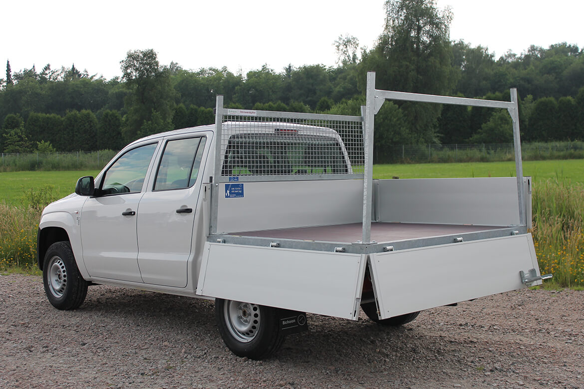 Heckklappe Klapp leiter Pickup LKW Heckklappe Leiter Schutz