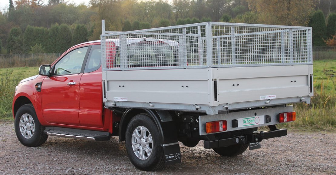 Ford Ranger Extrakabine Mit Schoon Pritsche Und Laubgitteraufsatz (1)