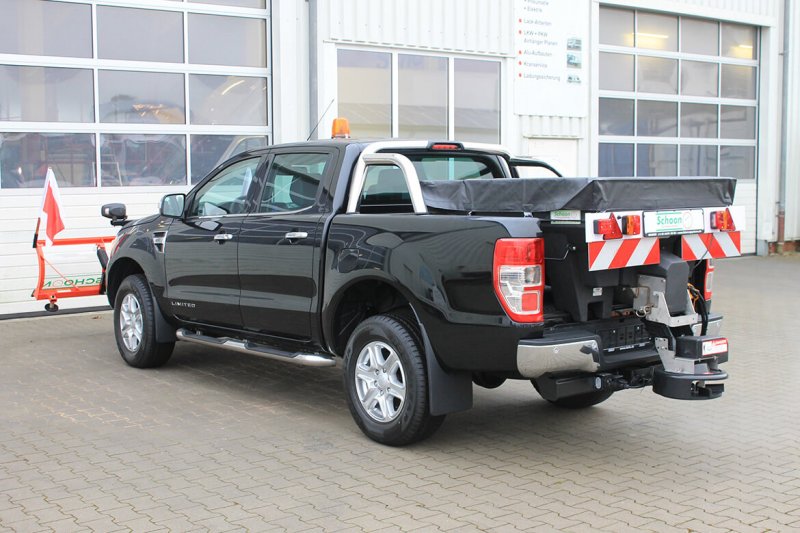 Ford Ranger Mit Schoon Winterdienst Streugutbehälter Und Schneeschild