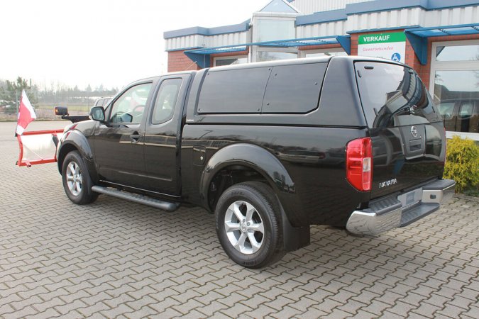 Nissan Navara King Cab Werkspritsche Mit Schoon Hardtop Und Schneeschild