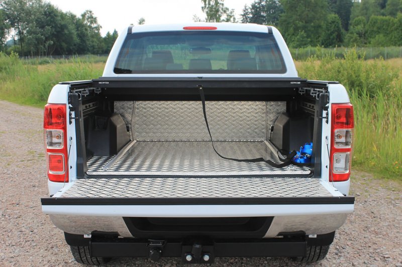 Pickup Mit Schoon Laderaumverkleidung Aus Aluminium