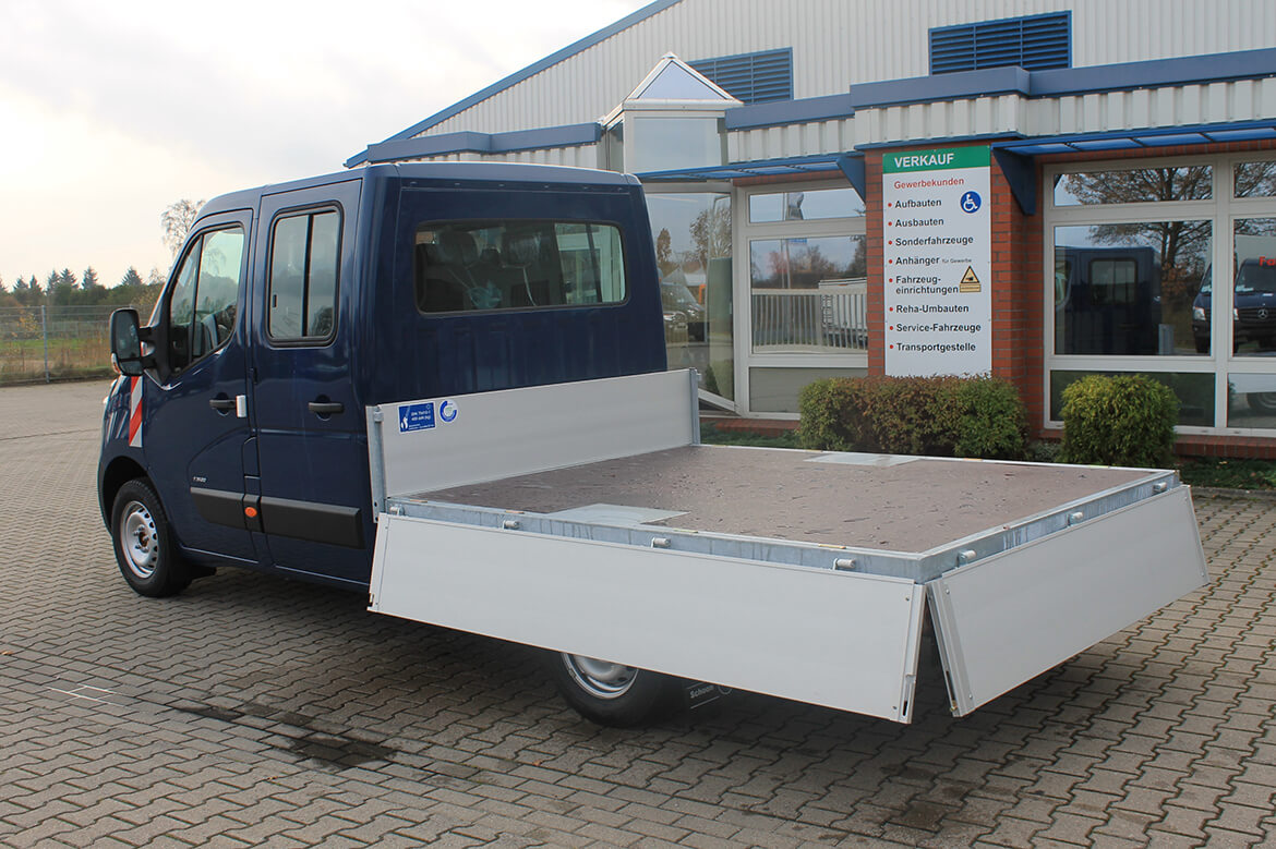 Renault Master mit Schoon Tiefpritsche