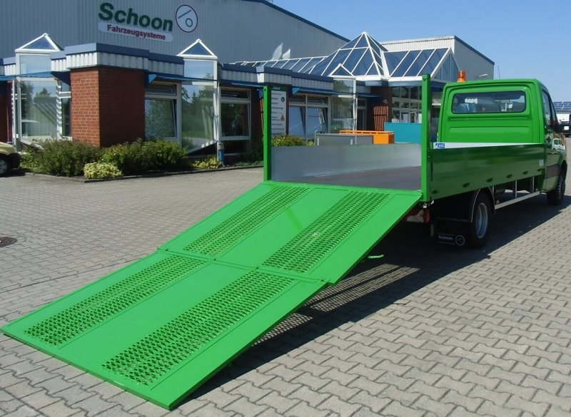 Schoon Auffahrrampe Komplett Lackiert