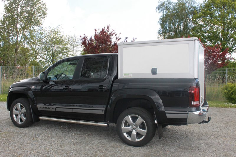 Schoon Hardbox Standardmäßig Unlackiert In Weiß Für Double Cab (2)