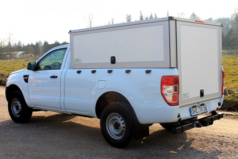 Schoon Hardbox Standardmäßig Unlackiert In Weiß Für Single Cab