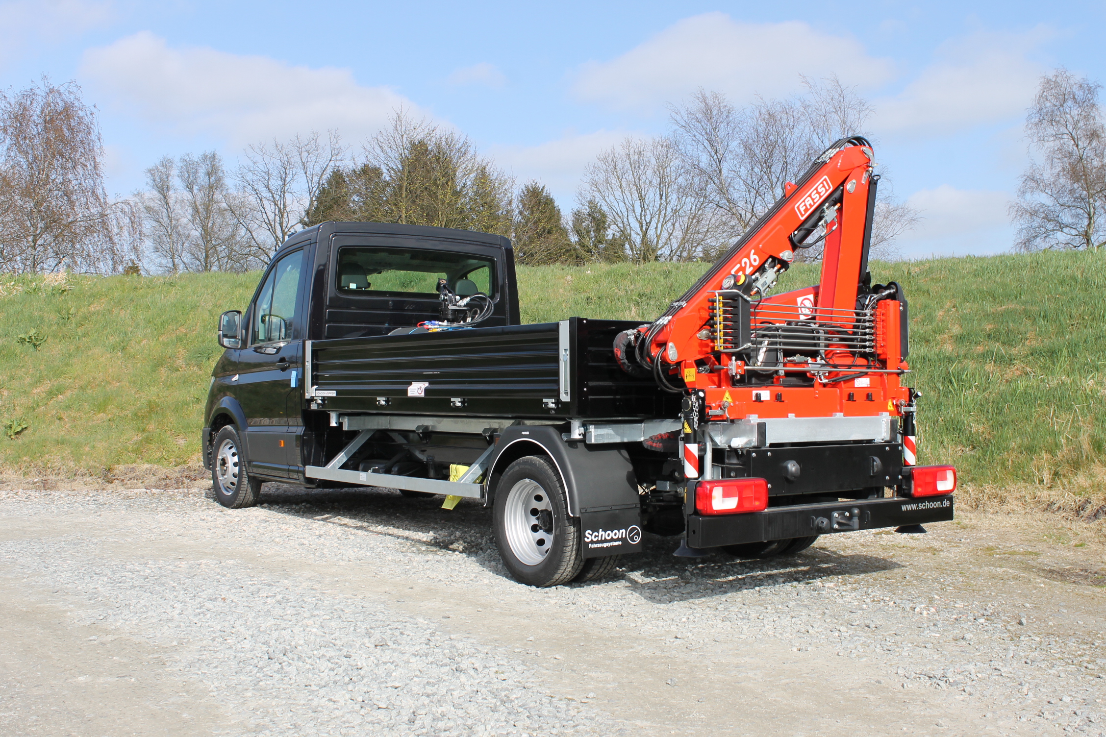 VW Crafter SchoonKipper, Kran (16)