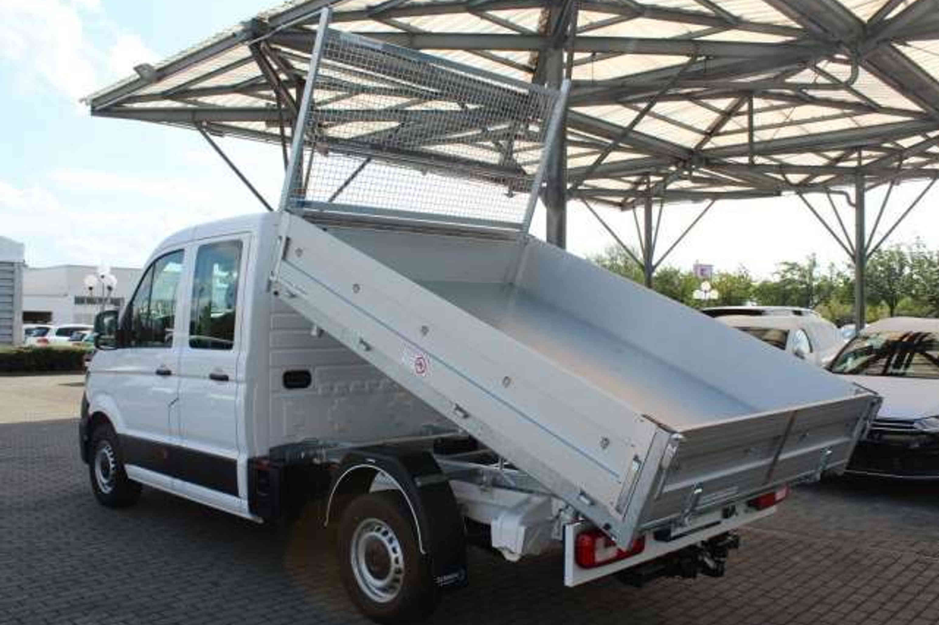 Volkswagen Automobile Crafter DOKA mit Schoon Kipper