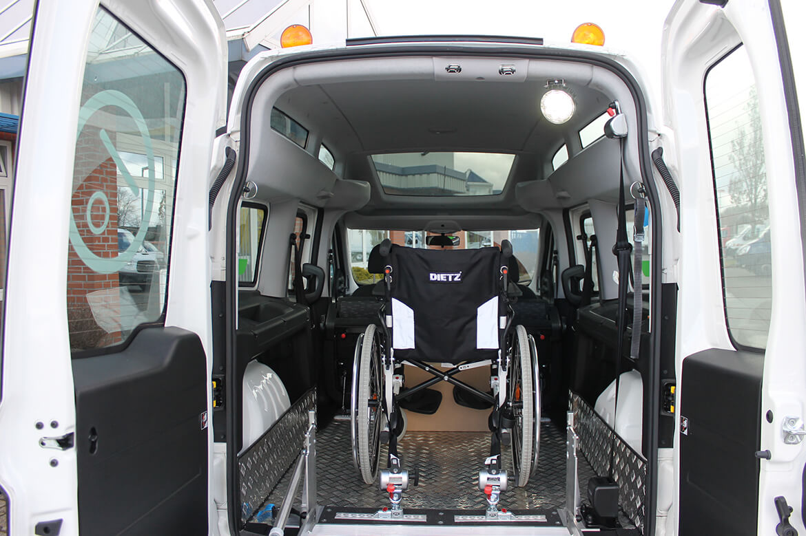 Rollstuhl- und Personensicherungssysteme - Schoon Fahrzeugsysteme