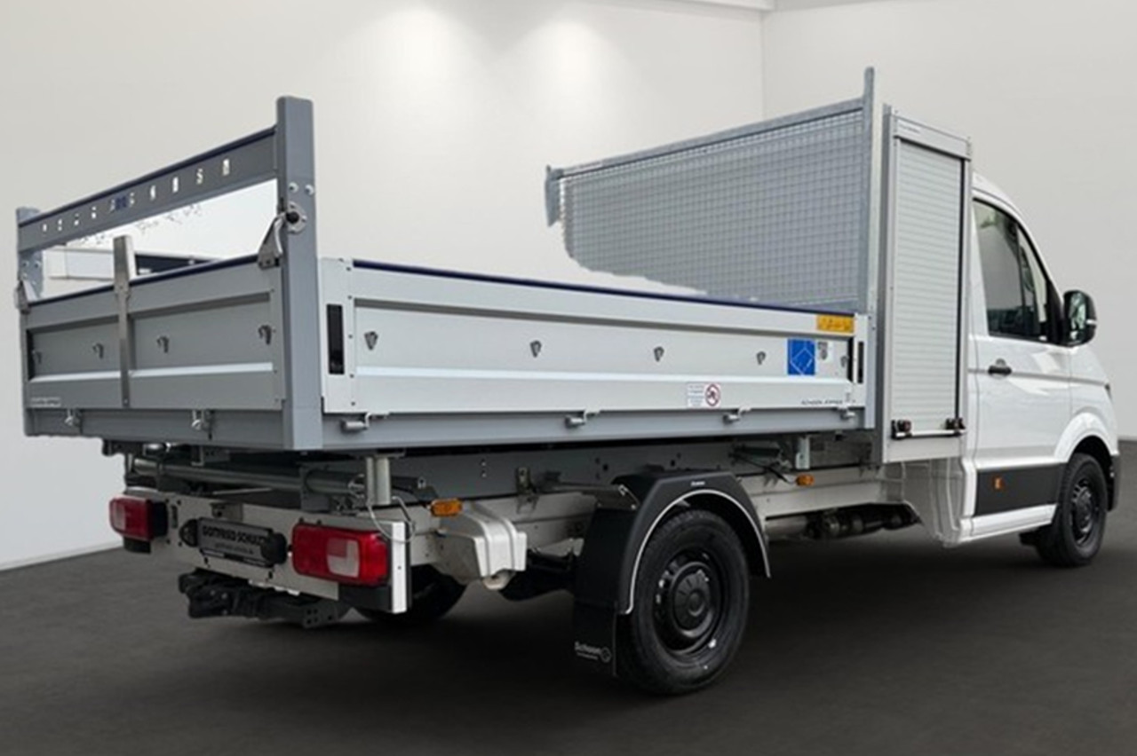 Gottfried Schultz Automobilhandels Crafter mit Schoon ALU Kipper und VariaBoxx