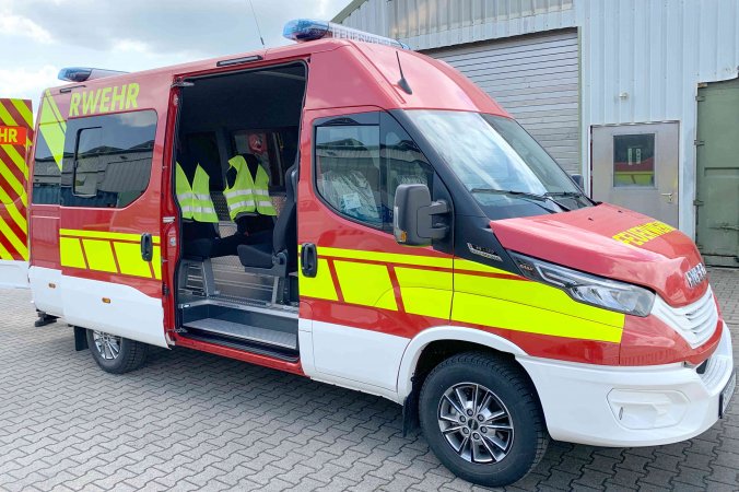 Iveco Daily Feuerwehr MTW mit Schoon Ausbau
