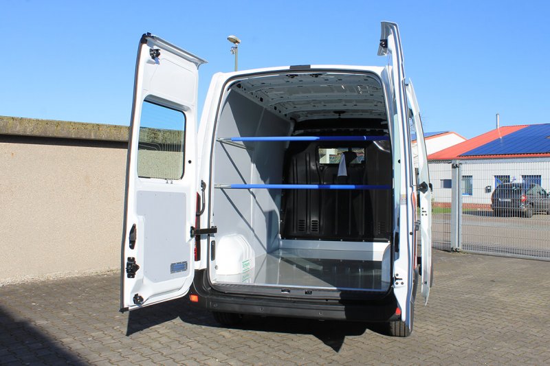 Opel Movano (Renault Master, Nissan NV400) Easy Clean Verkleidung Sperrstangen